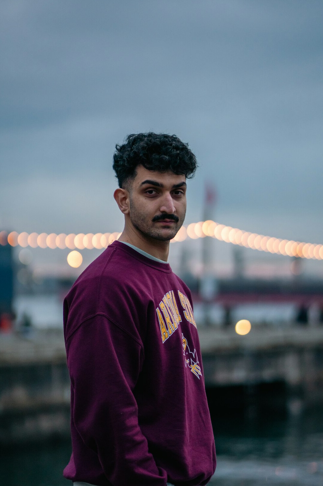 Turkish man attending a media training program, casual portrait